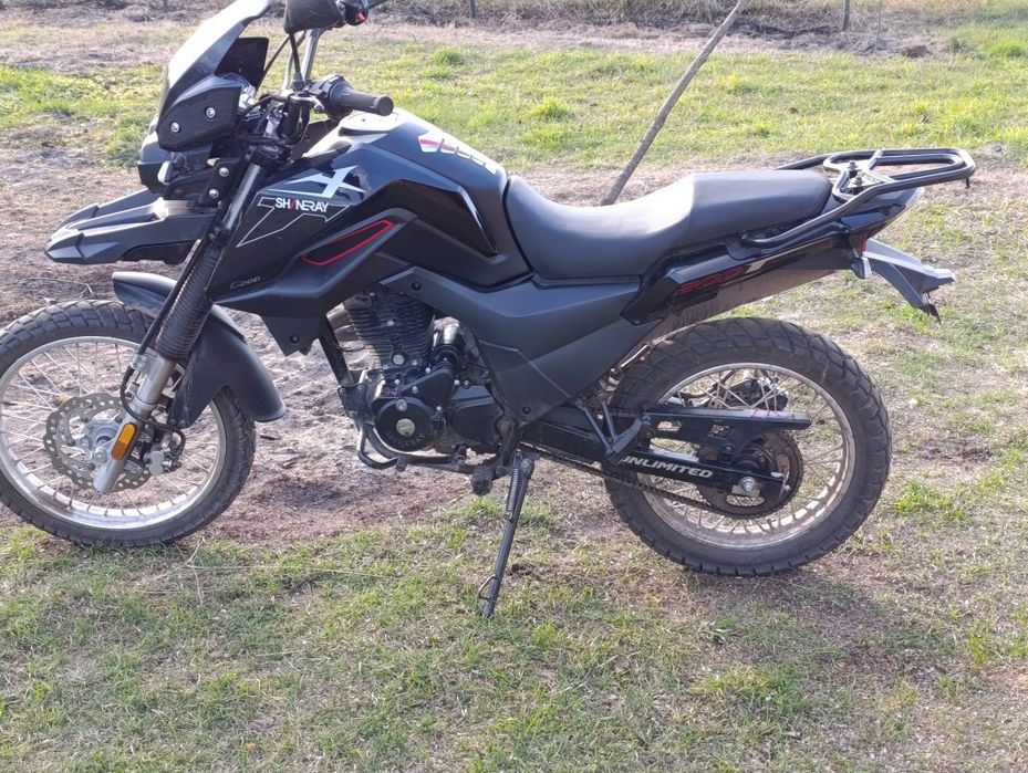 Продам мотоцикл шенрей X 200 Мотоцикл хорошому стані купляв цього року