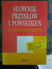 Słownik przysłów i powiedzeń wyd. DELTA