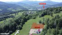 Piękna działka, 1211m2 Jeleśnia