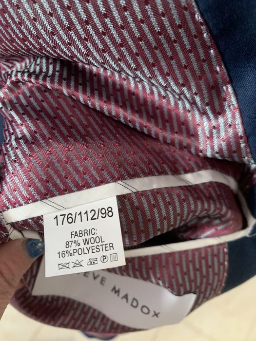 Garnitur męski ślubny 1 raz ubrany