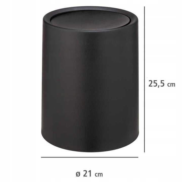 Kosz na śmieci WENKO 6l black