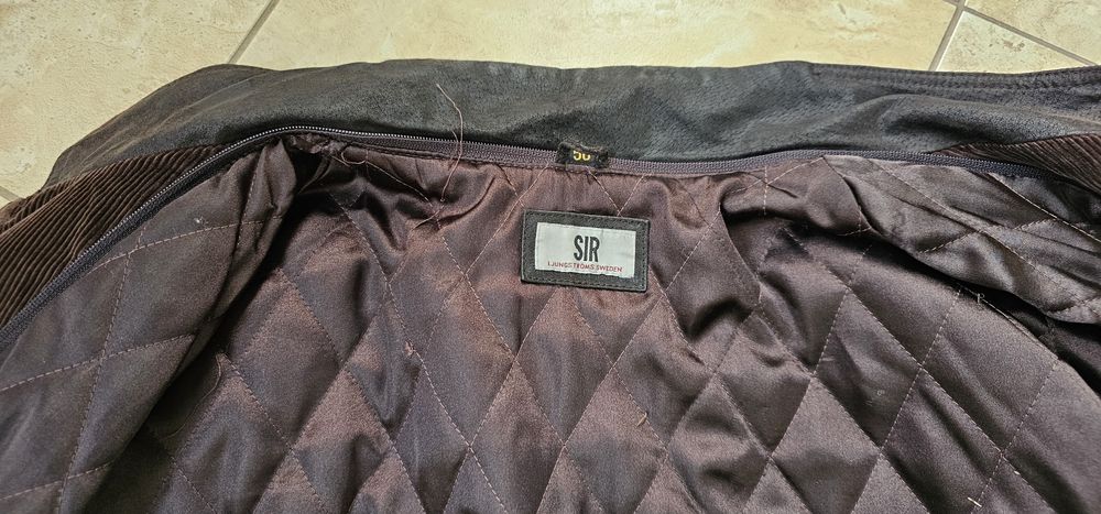 Sir kurtka męska skórzana rozmiar XXL wymiary na zdjęciach