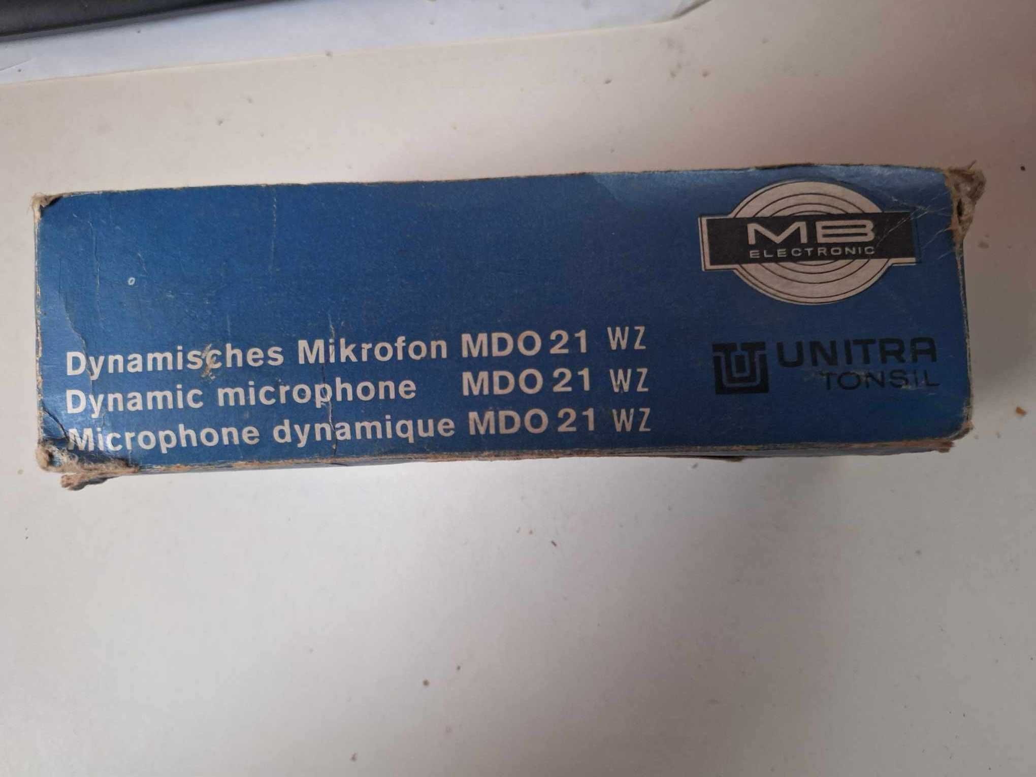 Mikrofon z PRL Unitra Tonsil MDO 21 WZ