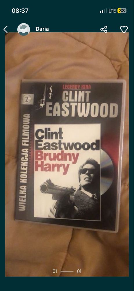 Film Clint Eastwood Brudny Harry DVD