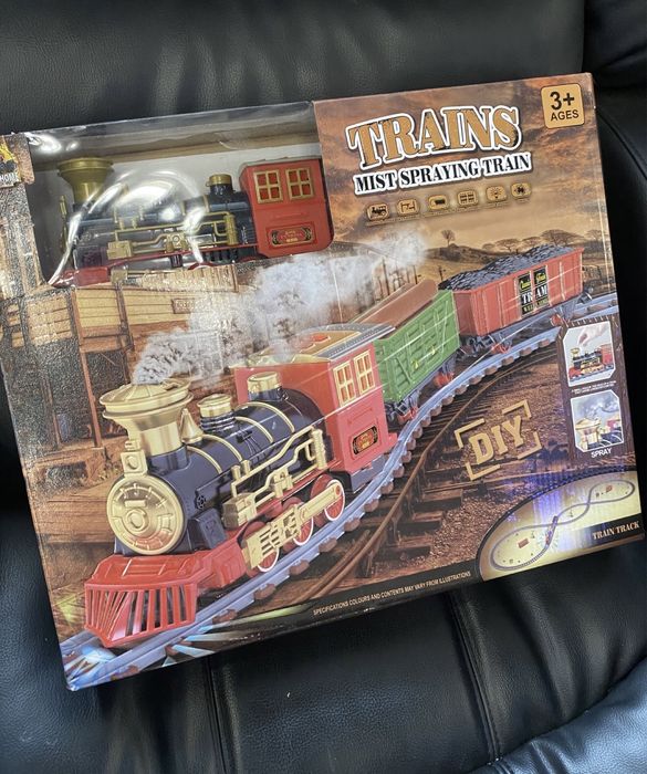 Потяг музична залізниця железная дорога поезд детский