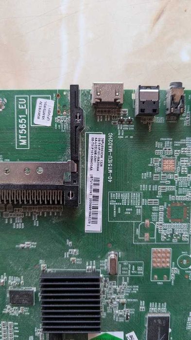 Материнська плата до телевізора Thomson НЕРОБОЧА 40-mt51eu-mad2hg