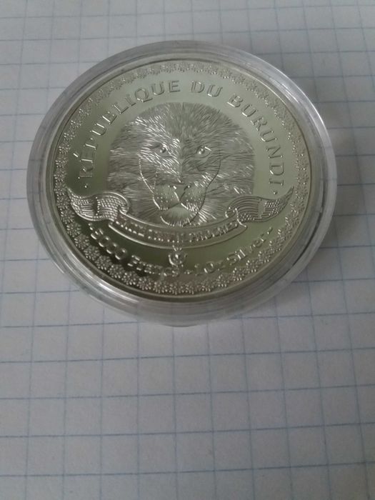 5000 франків 2014. Бурунді