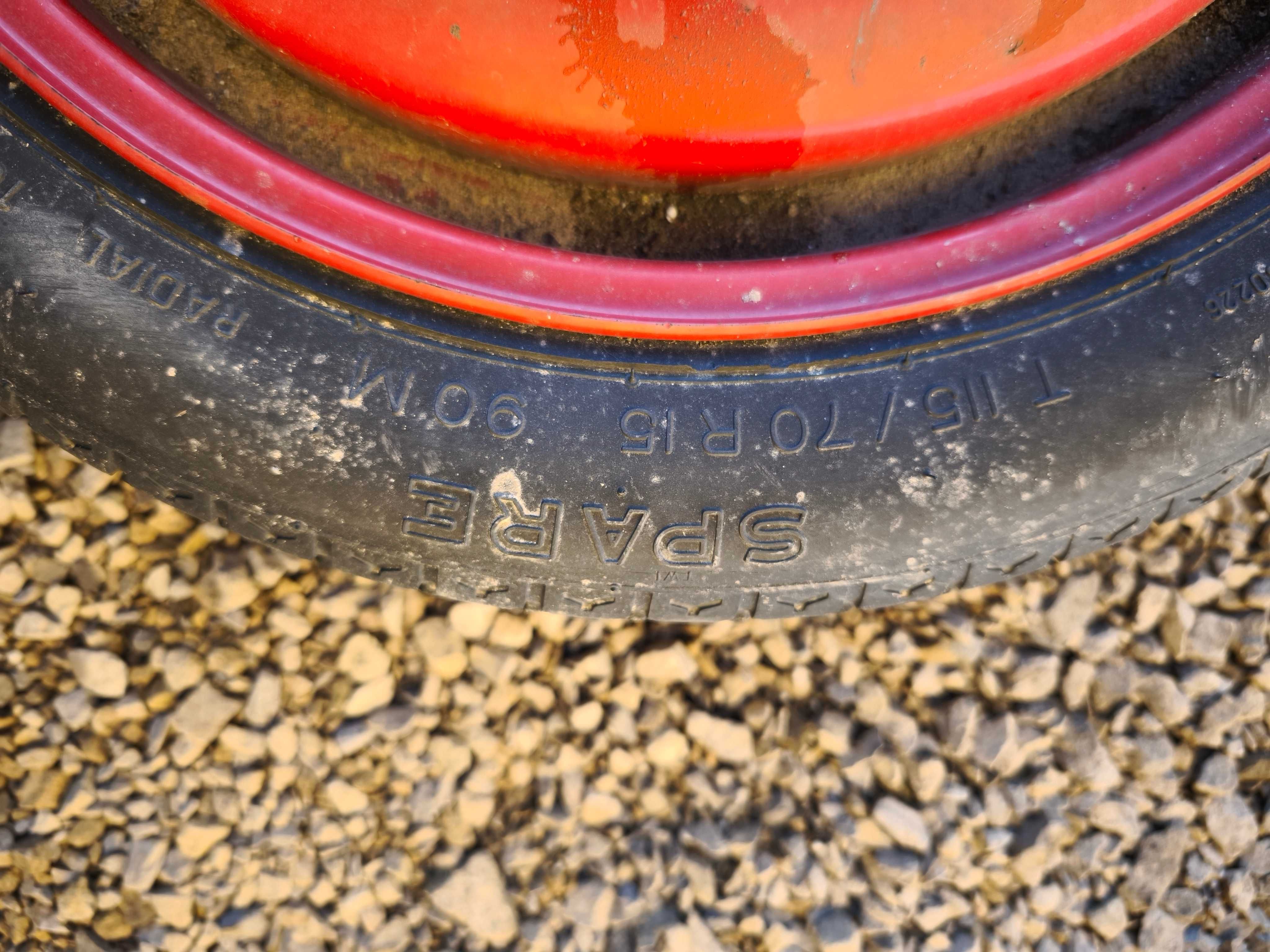 KOŁO ZAPASOWE dojazdówka dojazdowe SAAB 900 9-3 5x112 OE 15 cali