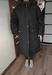 Kurtka zimowa ocieplana termiczna czarna 54 (50) 7XL winter Black insu