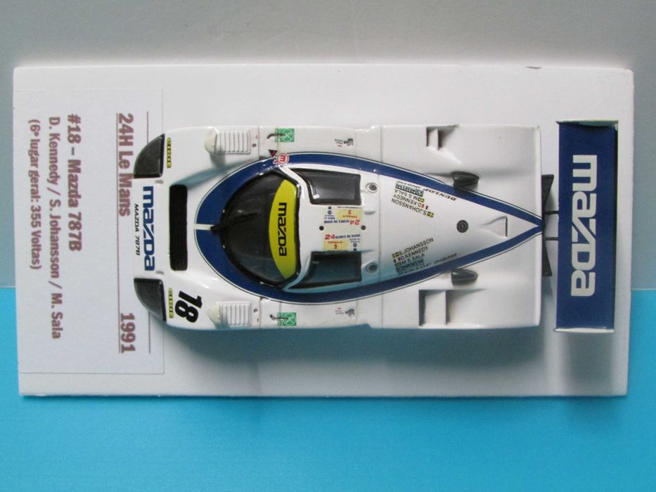 Mazda 787 B #18 - 24 h Le Mans 1991 - Miniatura Onyx esc 1/43