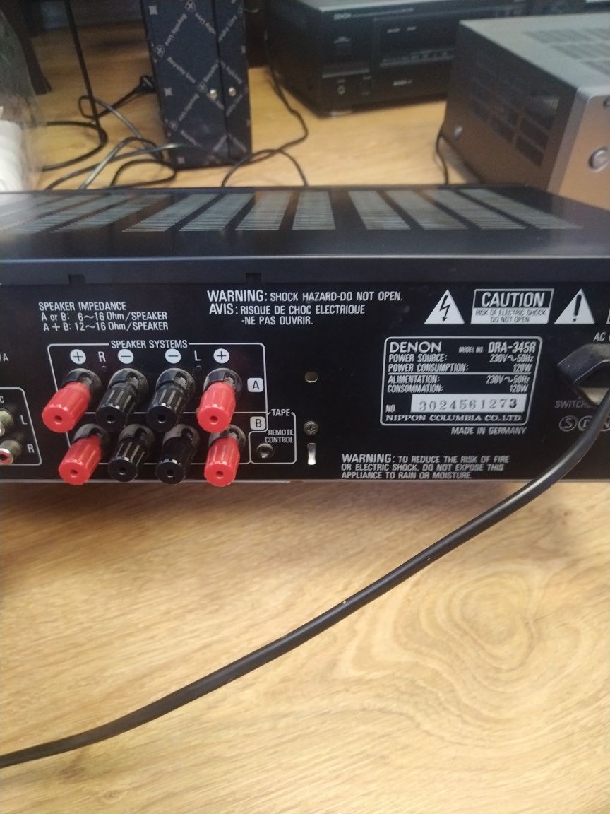 Wzmacniacz amplituner Denon DRA-345R