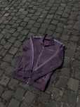 Palm angels zip garment dyed purple