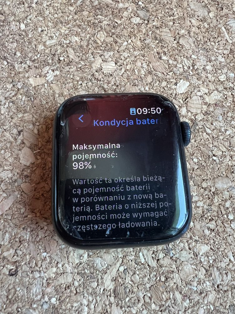 Apple Watch SE 2 - 44mm - gwarancja na ponad rok - kupiony w ME