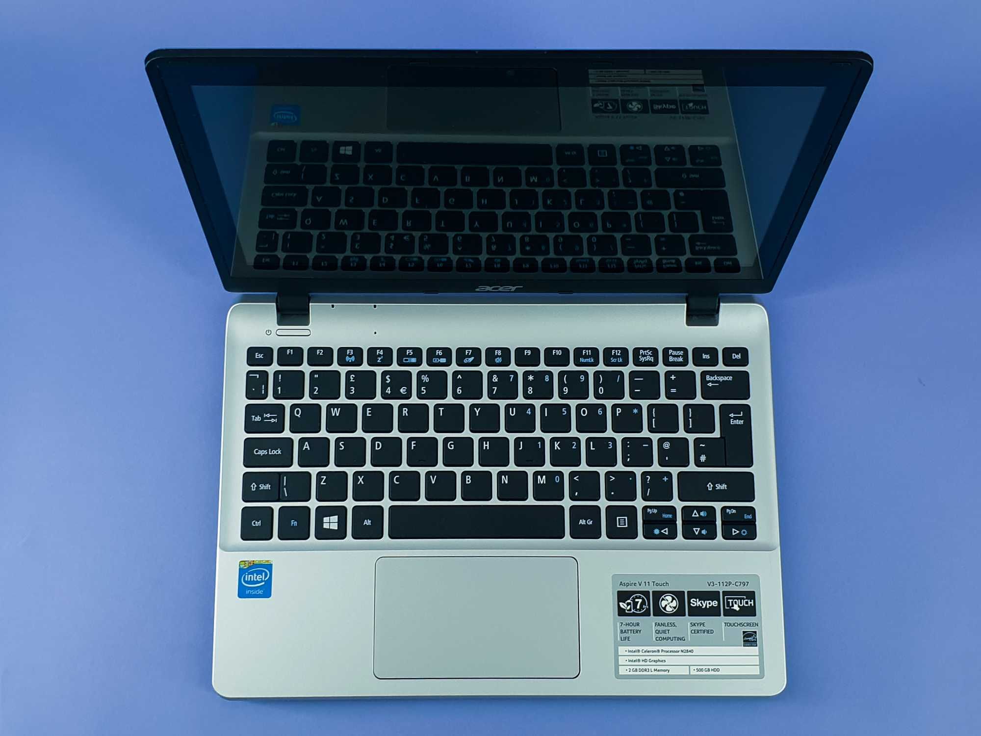 Lekki laptop ultrabook Acer Aspire V 11 Touch 11,6" Celeron 2,16 GHz