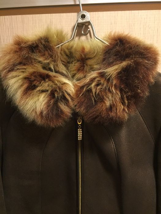 Продам дубленку женскую б/у ,мех тоскане.