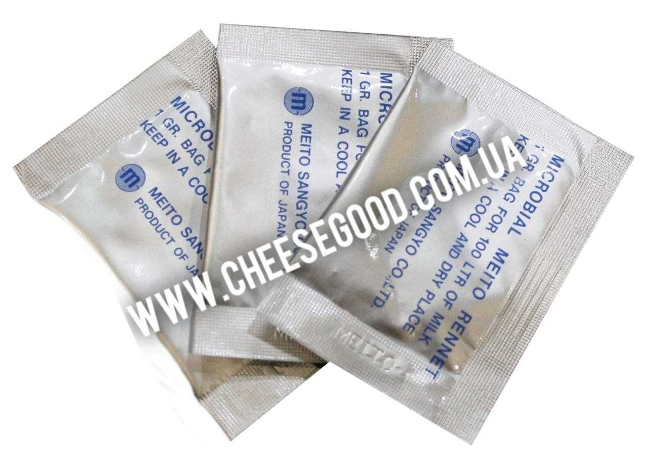 Пепсин Meito 1 грам- закваска для сира на 100л молока