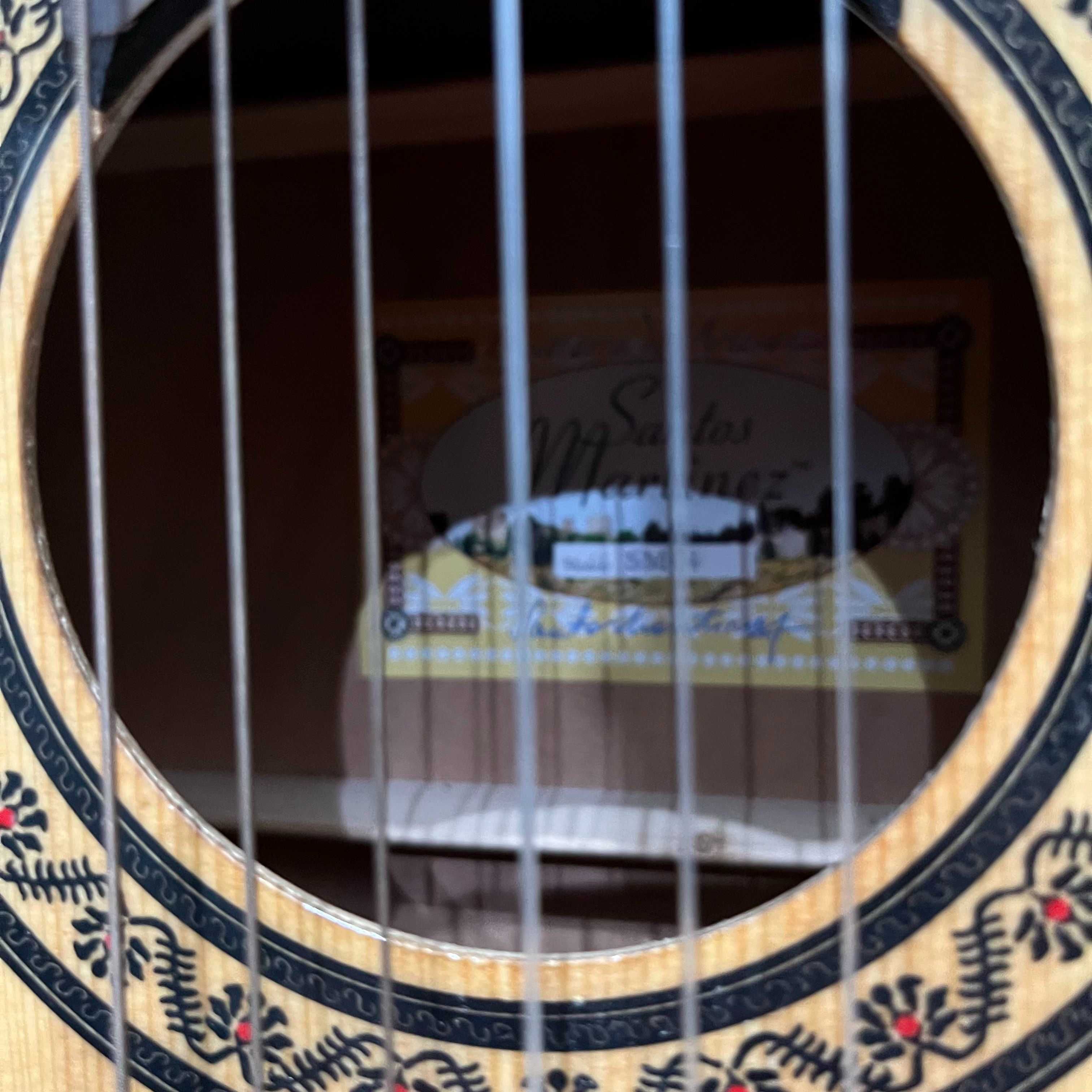 Gitara klasyczna Santos Martinez SM44 + Futerał + Stojak