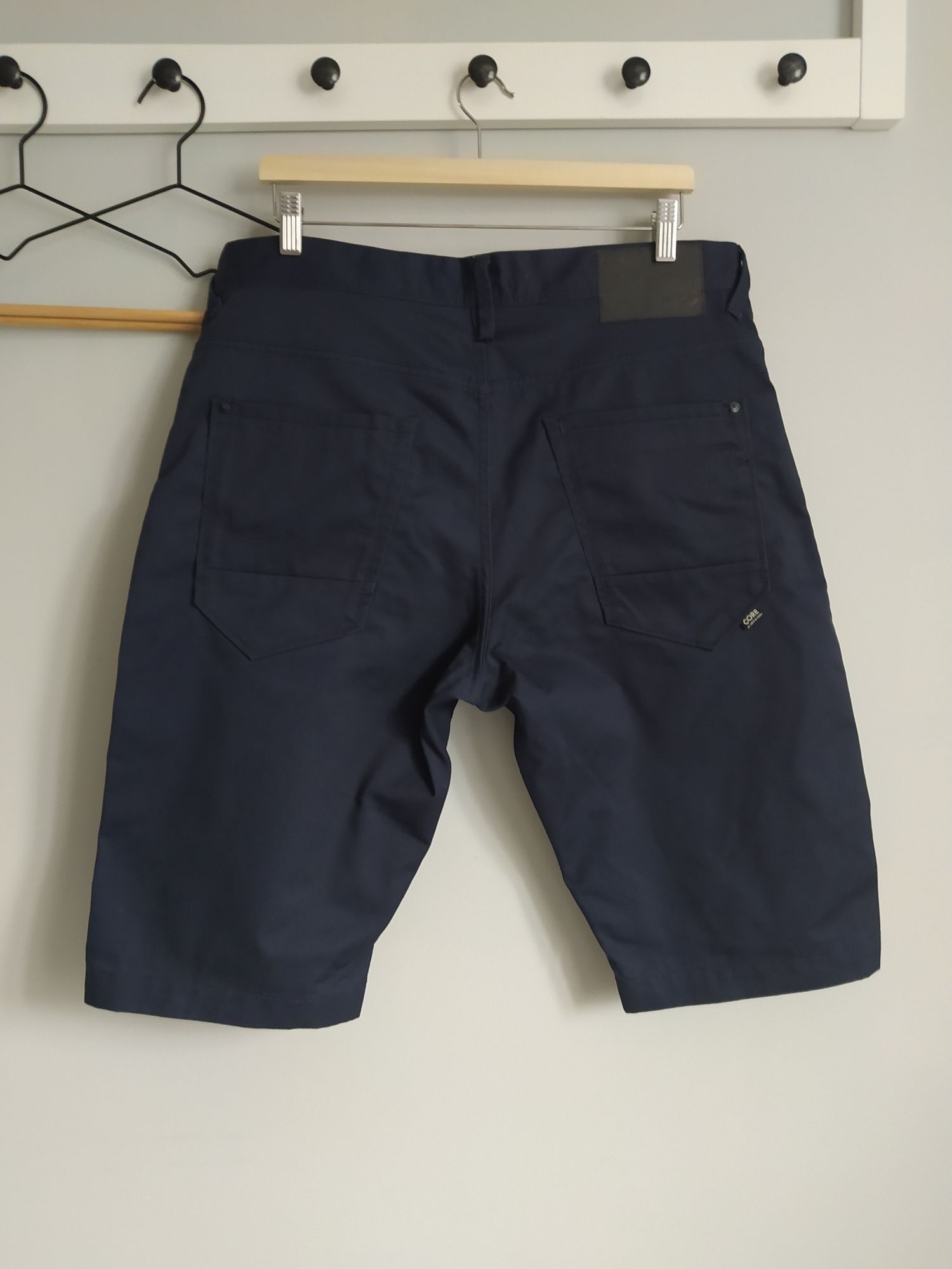 Granatowe krótkie spodenki męskie Jack&Jones Core Deadstock Workwear