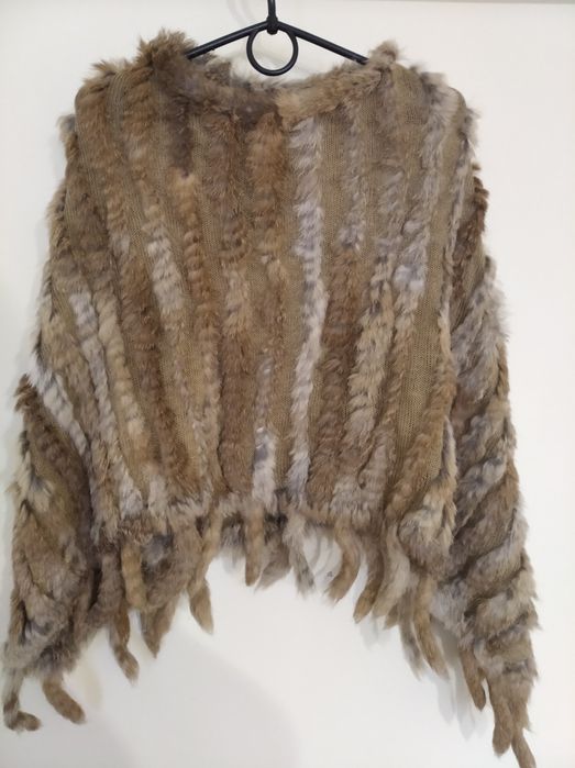 Накидка хутряна, нова, розмір S-M