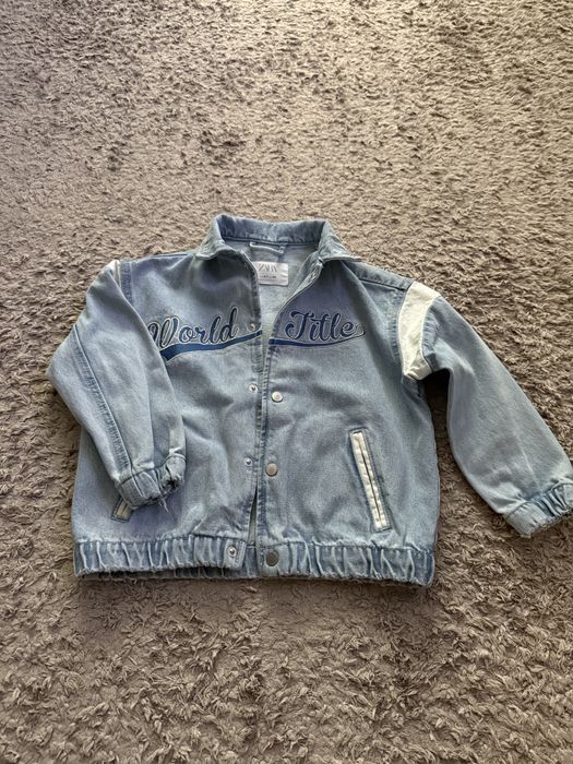 Джинсовка для хлопчика Zara 6-7років 120см