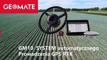 Nawigacja rolnicza GEOMATE GM5 auto prowadzenie RTK 2,5cm kierownica