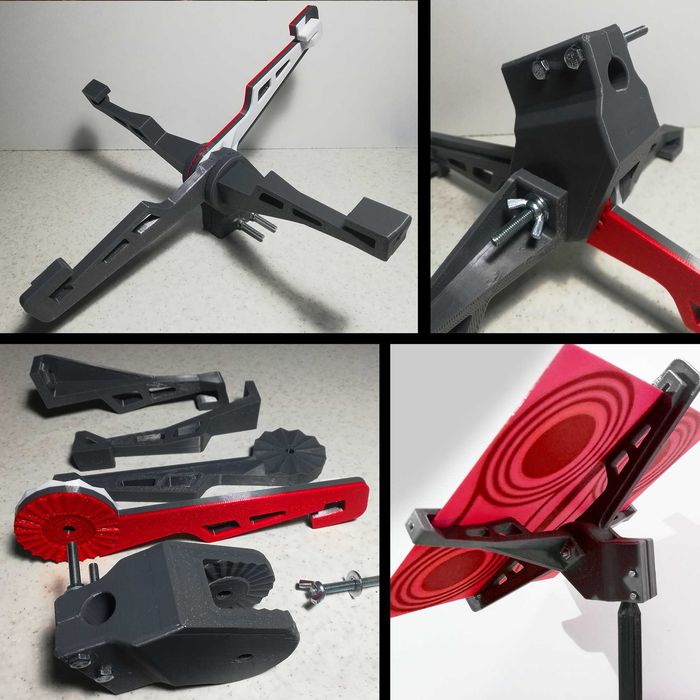 3д друк TrueRC Gatling тримач антени ретранслятора FPV