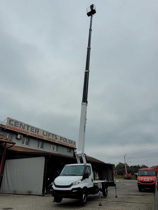 iveco podnośnik koszowy zwyżka 27 m cte b-lift 27 m ruthmann multitel
