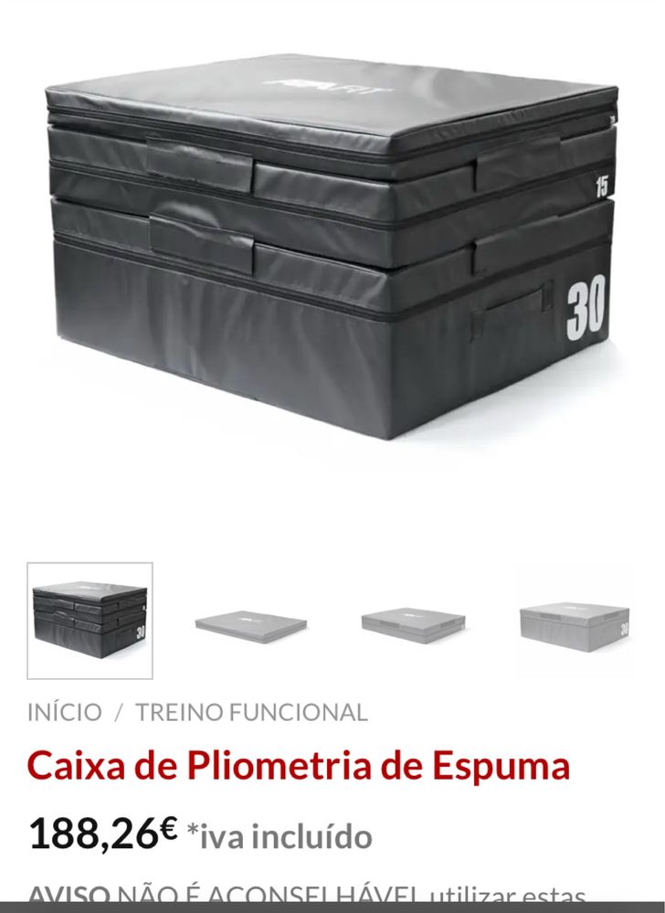 2 Caixa de Saltos empilháveis