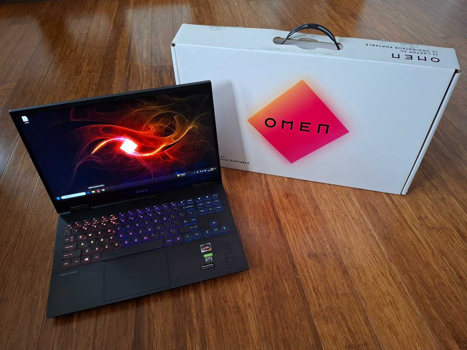 HP OMEN 15" Ryzen 7 4800H, RTX 2600, 16GB DDR4, SSD 512GB,  Win10
