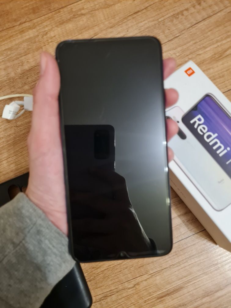 Redmi note 8 pro stan idealny szkło etui ładowarka 6gb ram 64gb Rom  r