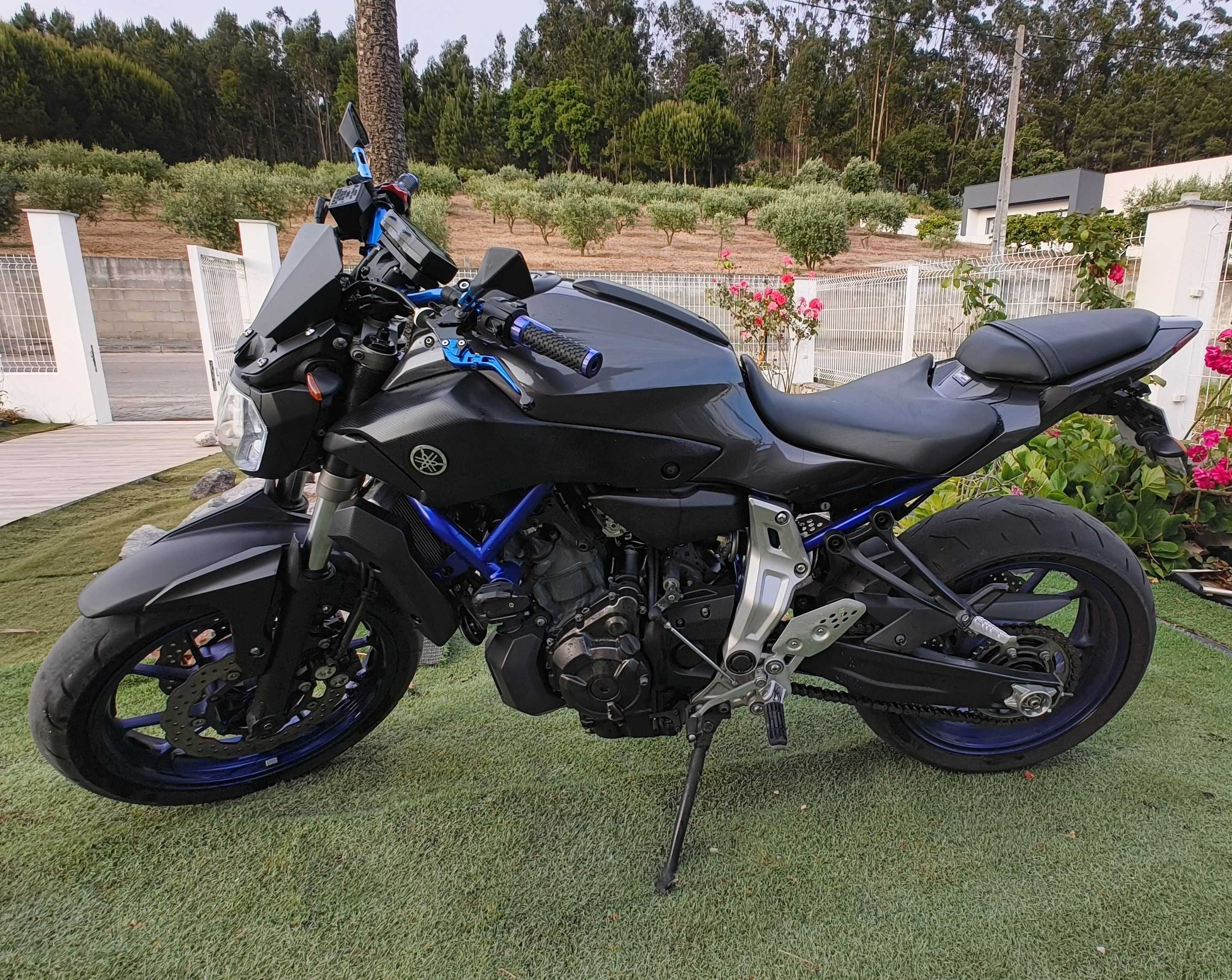 Yamaha MT-07 55kw