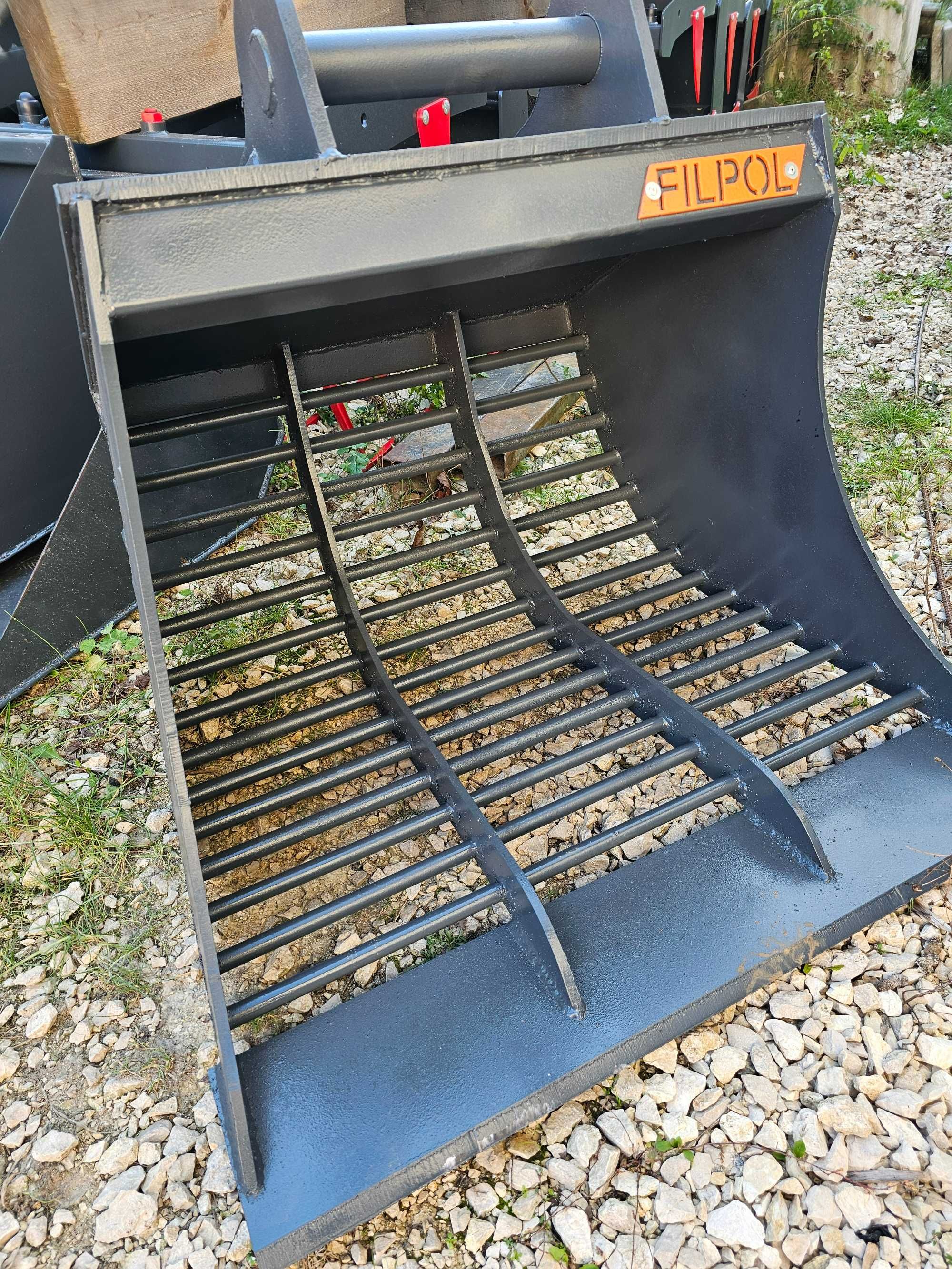 Łycha łyżka ażurowa przesiewowa do koparki JCB schaeffer jcb i inne