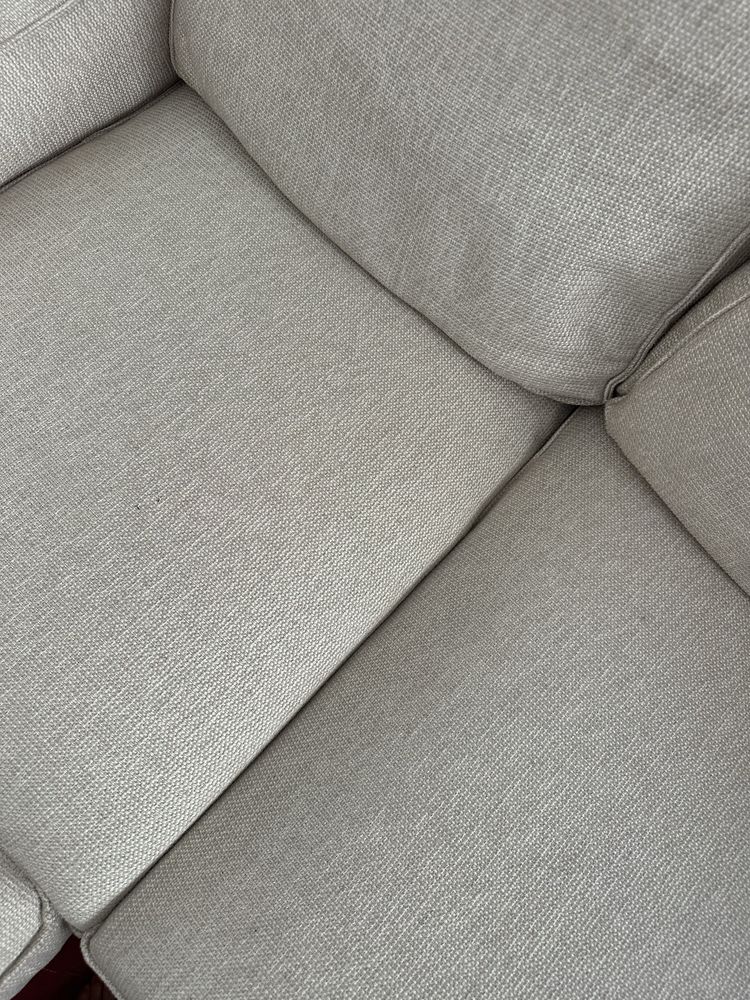sofá beje otimo estado (nao inclui banco)