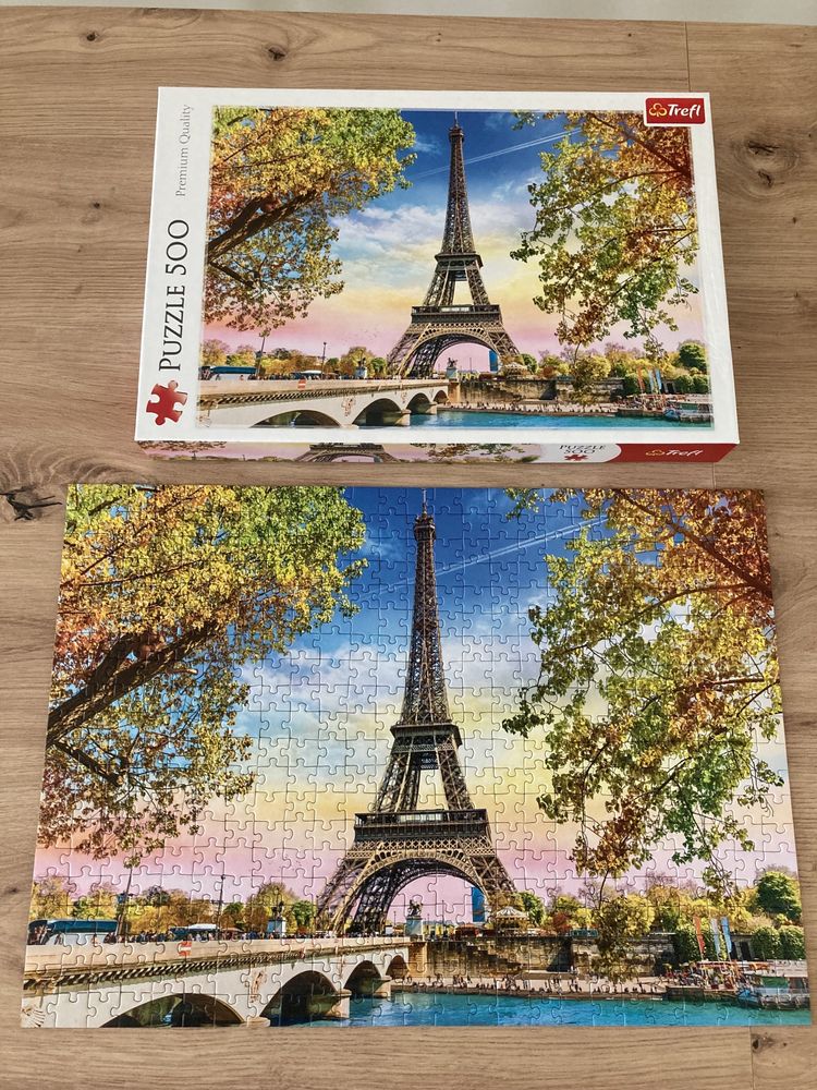 Trefl puzzle wieża Eiffla 500 szt