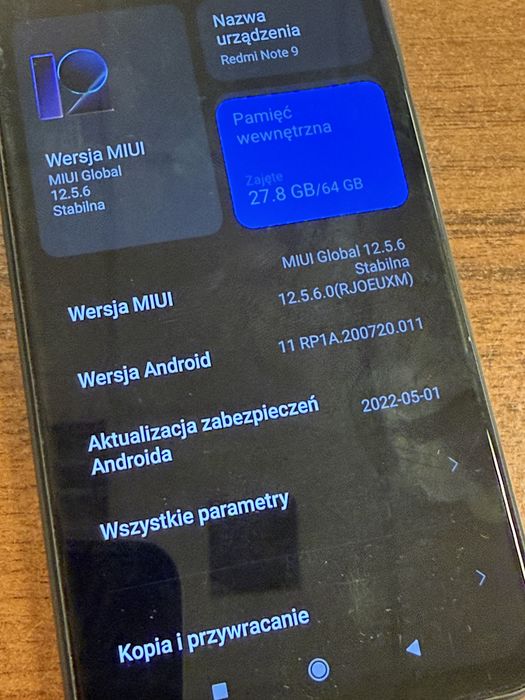 Telefon Redmi Note 9