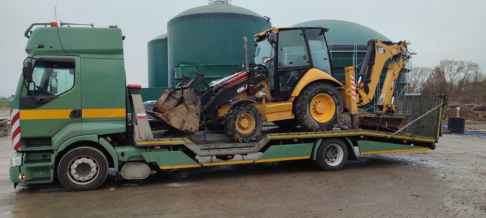 Transport maszyn rolniczych, budowlanych Pomoc Drogowa 24h