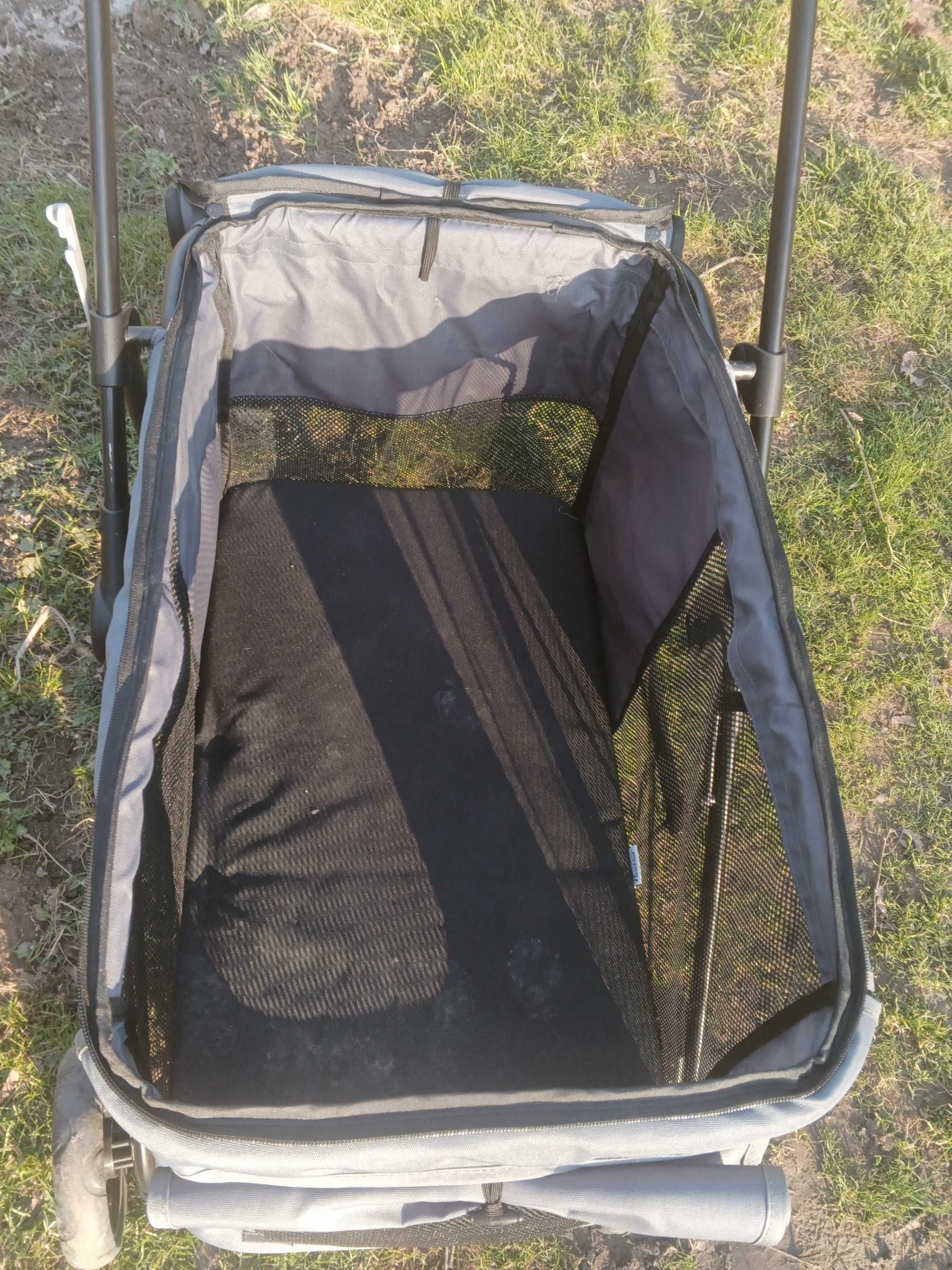 Wózek transportowy lub transportowy dla psa - dobra jakość.