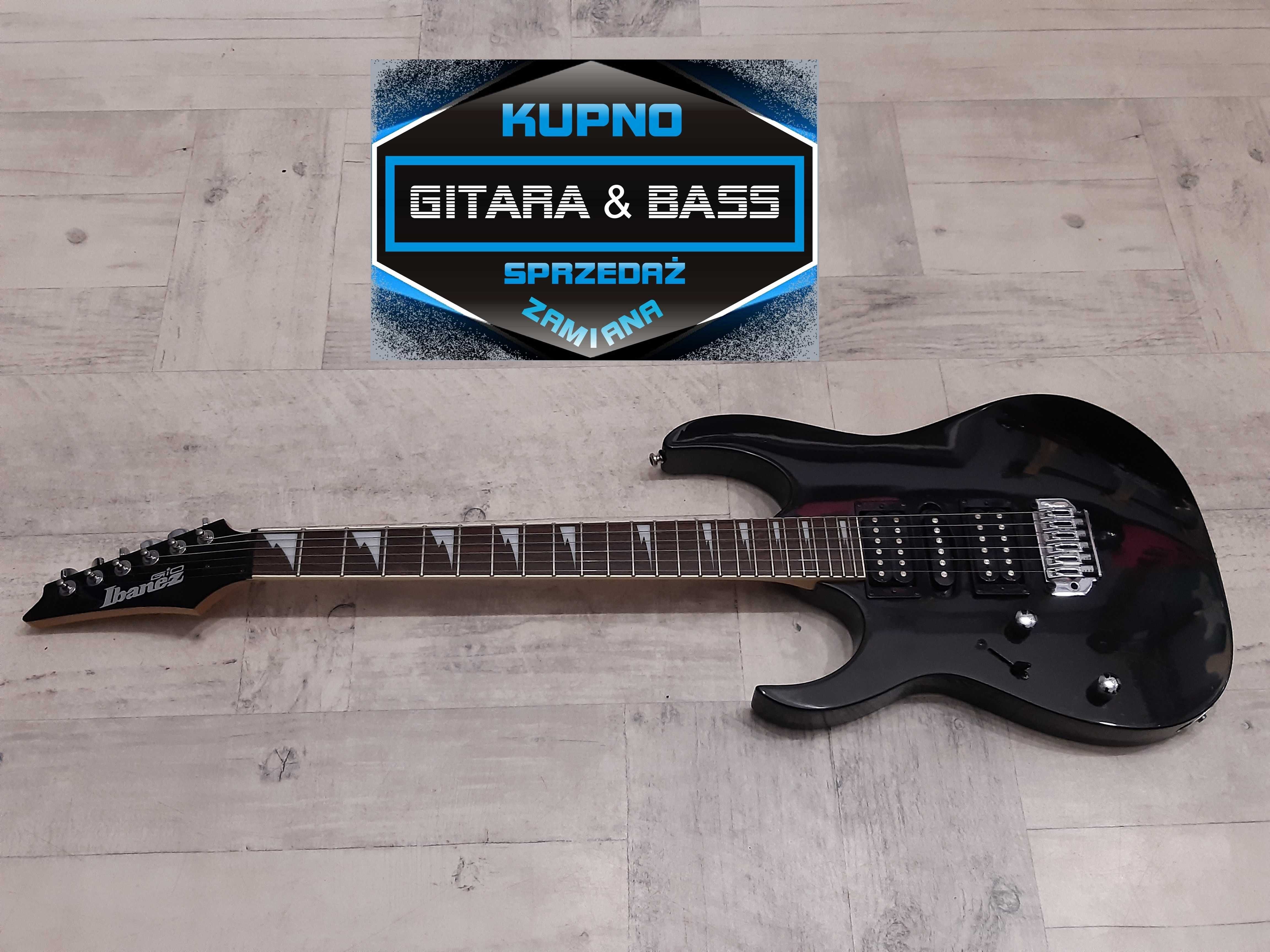 Leworęczna Gitara Ibanez GRG 170 DXL-Black-LH- wysyłka Gratis -zamiana