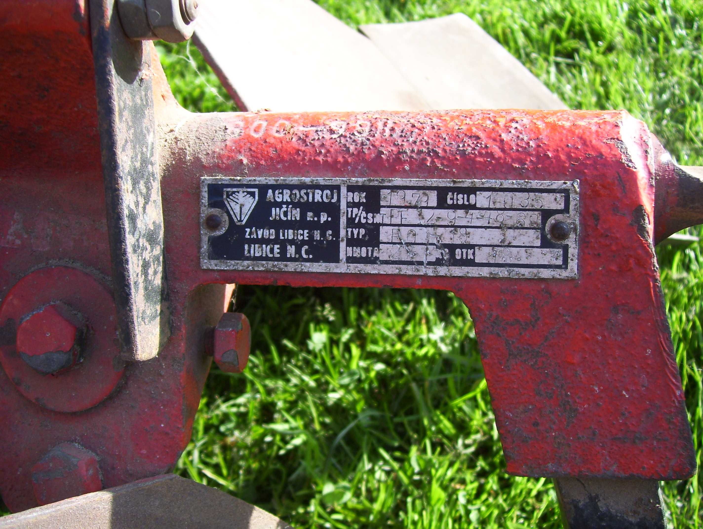 Pług do Traktorka MF70 Terra Vari Fortschritt Agria