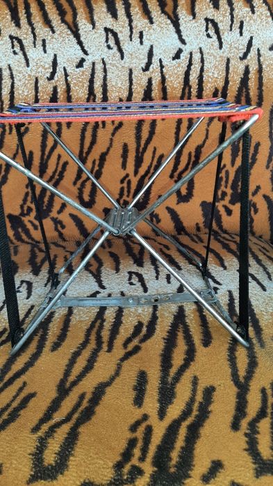 Krzesło składane na ryby