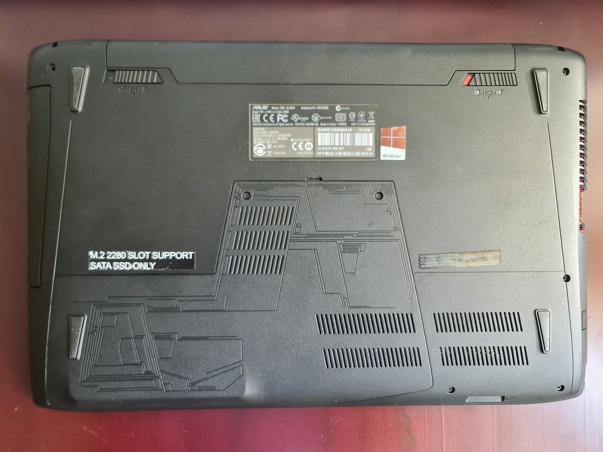 Asus ROG I7/16RAM