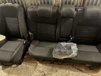 Mondeo Mk4 Titanium X -  Komplet Foteli Czarne Grzane
