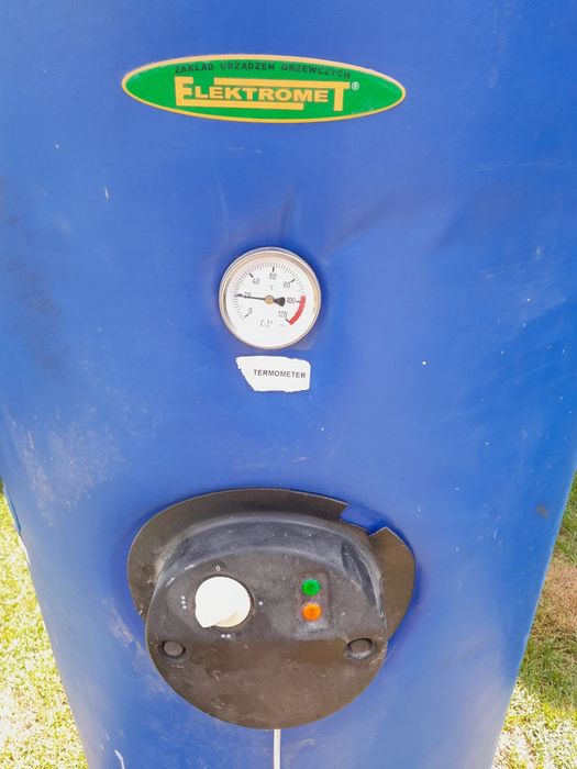 Bufor zasobnik c.w.u 300l elektromet z grzałka i wężownicą solarną