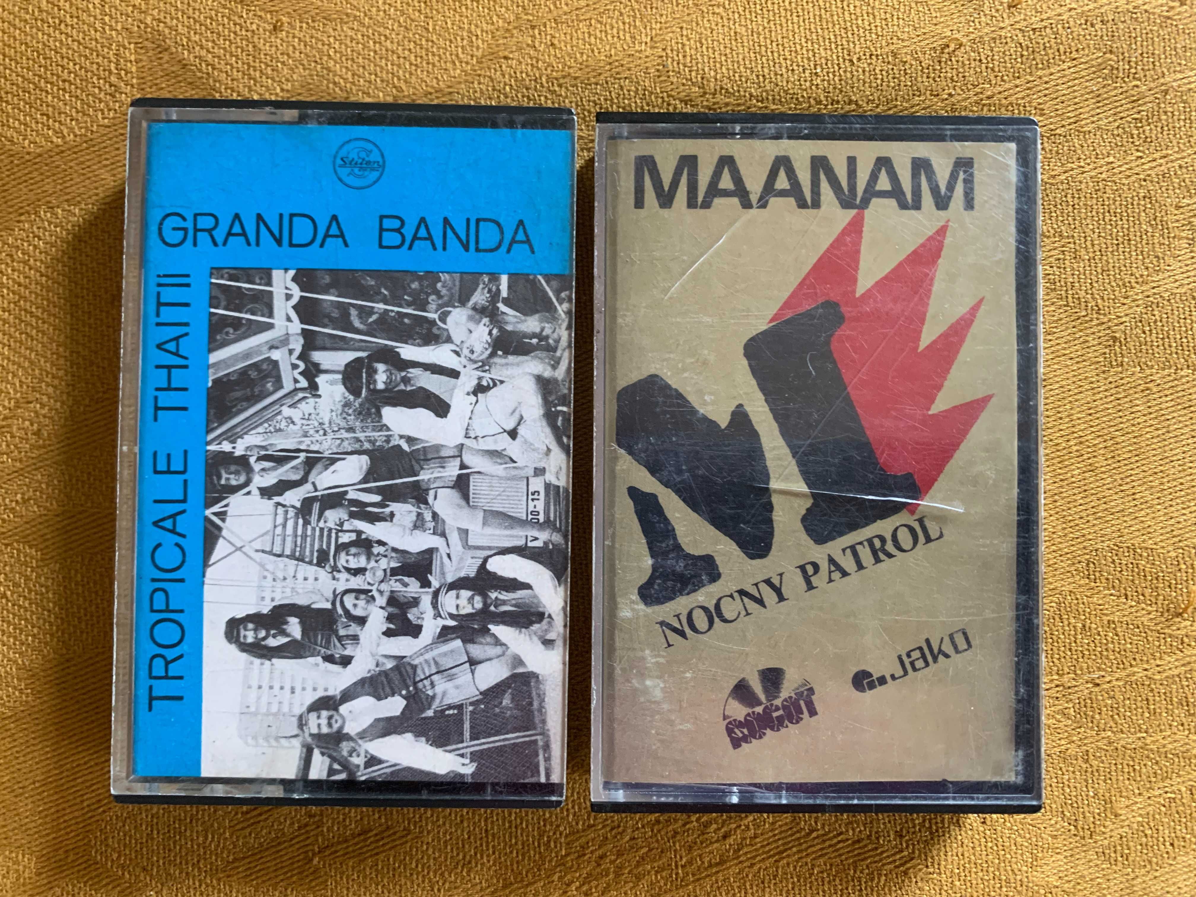 2 kasety magnetofonowe - Maanam i Tropicale Thaiti Granda Banda unikat