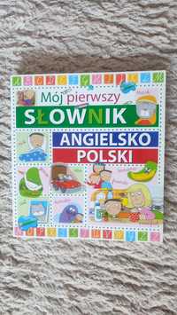 Słownik obrazkowy polsko angielski dla dzieci wyd.olesiejuk