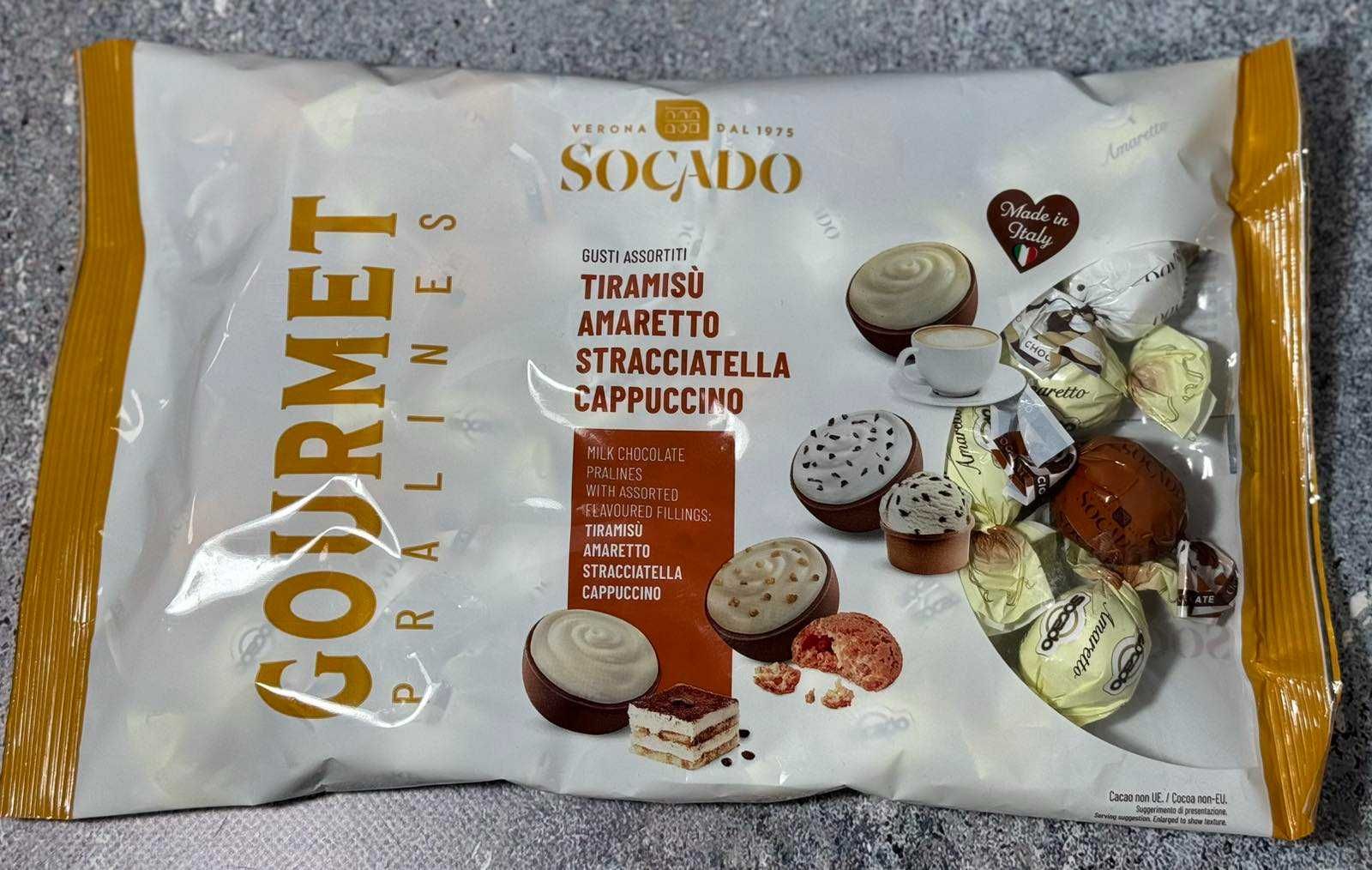 Цукерки Socado Gourmet 4в1 450 г