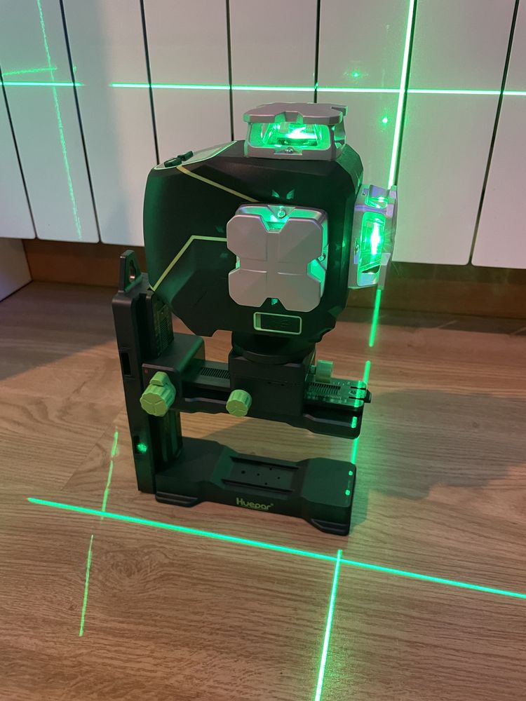 NOVO Laser de nível 12 linhas 360 verde