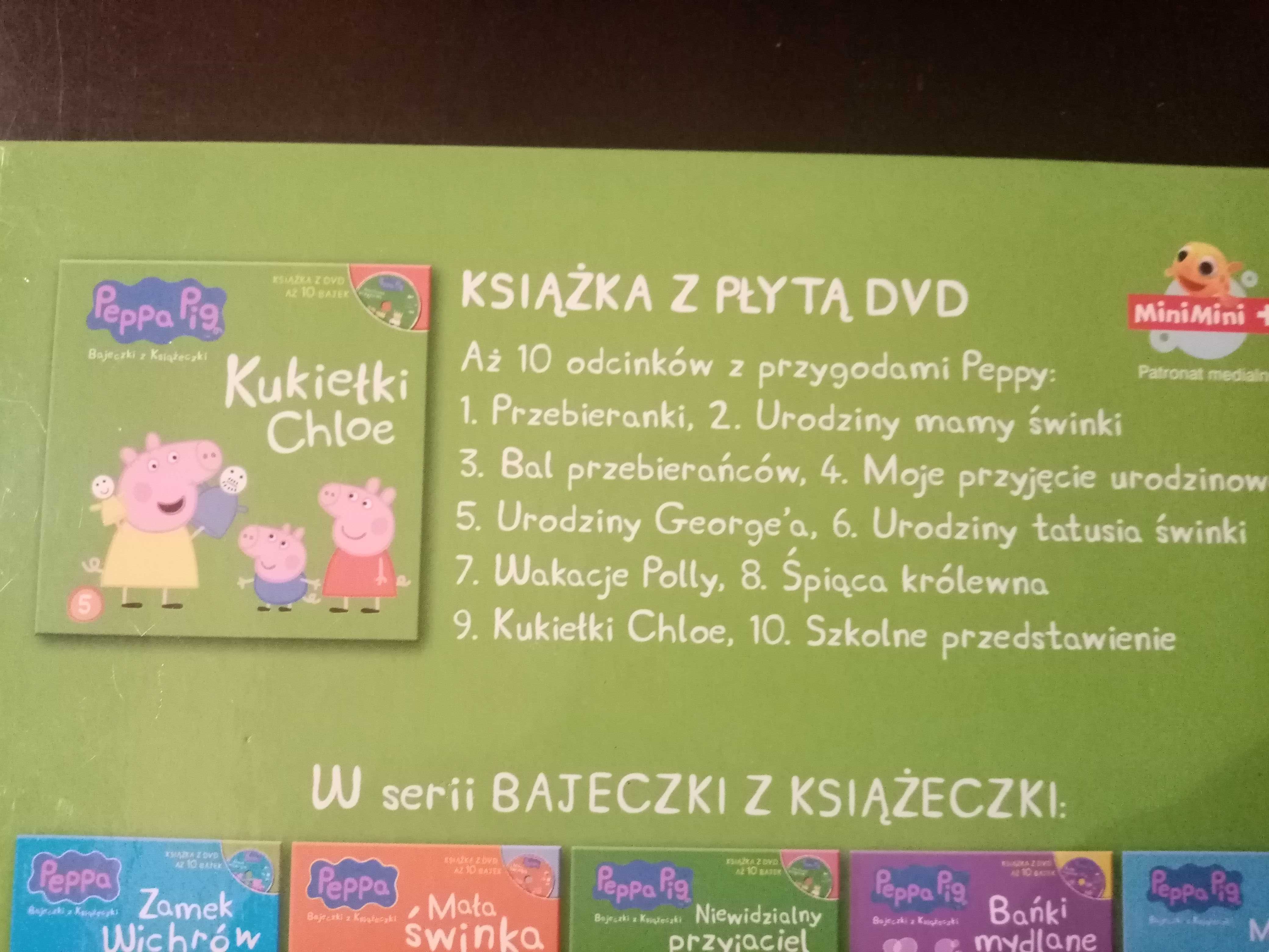 Książka Świnka Peppa z płytą DVD