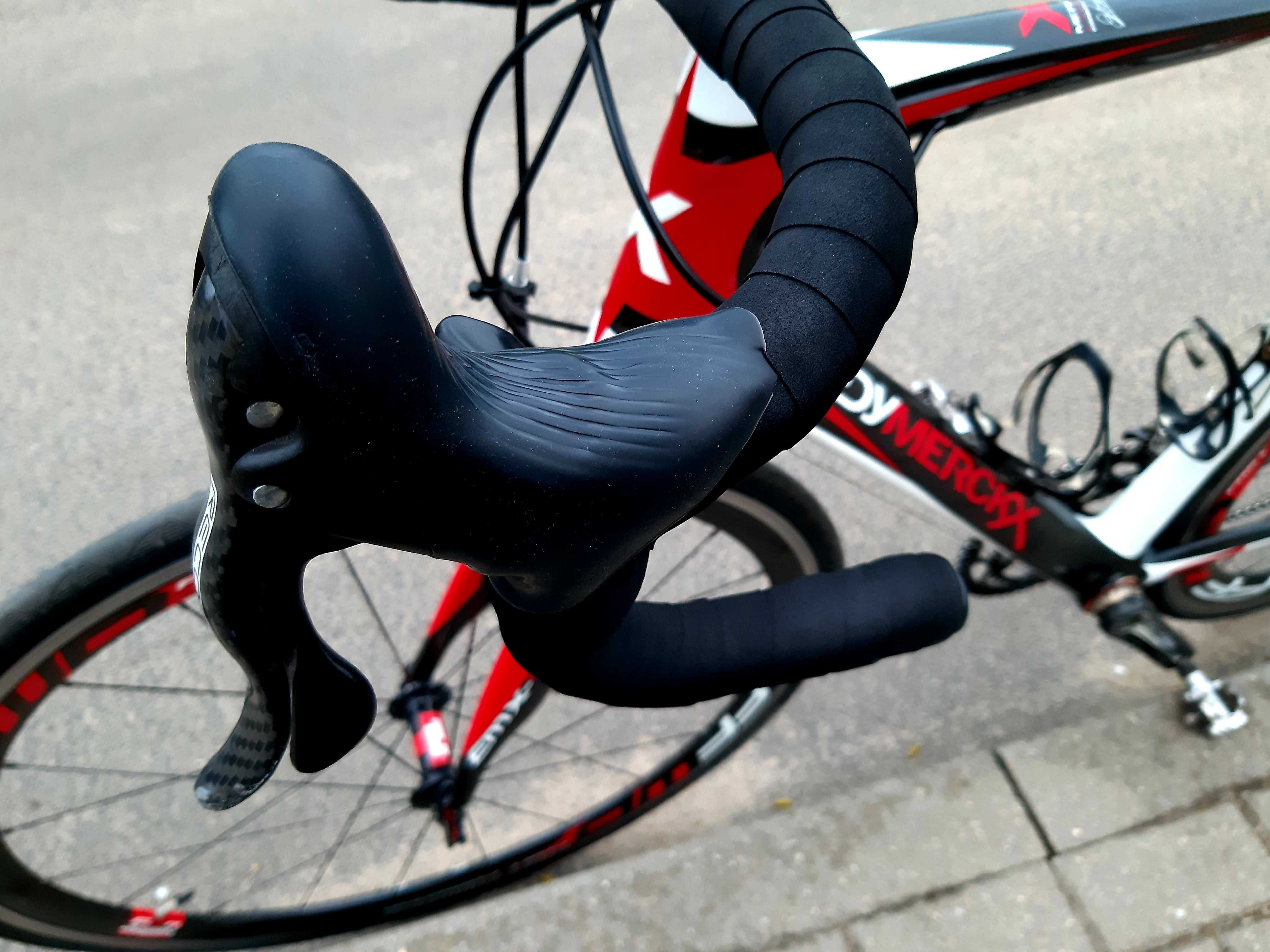 Eddy Merckx EMX-5 Campagnolo Record 2x11 carbon 7kg roz. 57