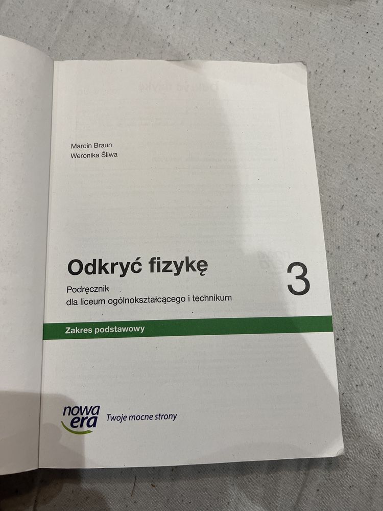 Podręcznik Odkryć fizyke 3